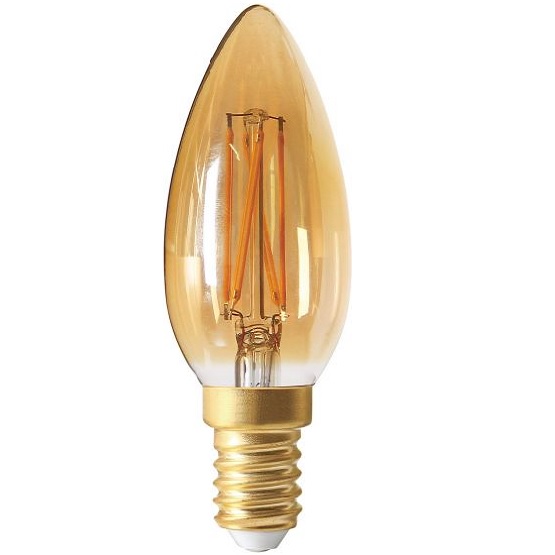 FILAMENT LED 4W E14 2200K 260LM DIM. AMB.