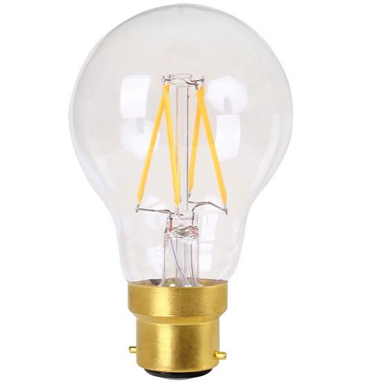 FILAMENT LED 8W B22 2700K 806LM 